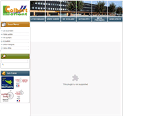 Tablet Screenshot of lycee-colbert-lorient.com